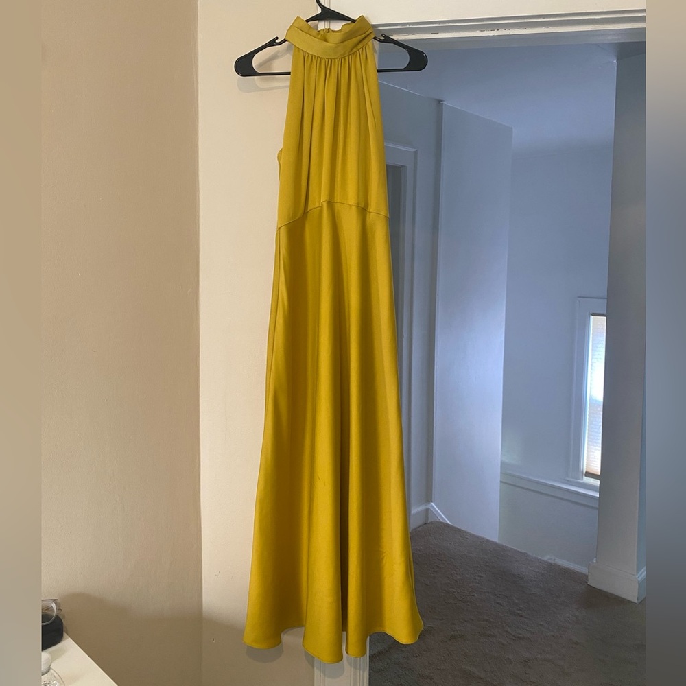 Yellow Midi Dress